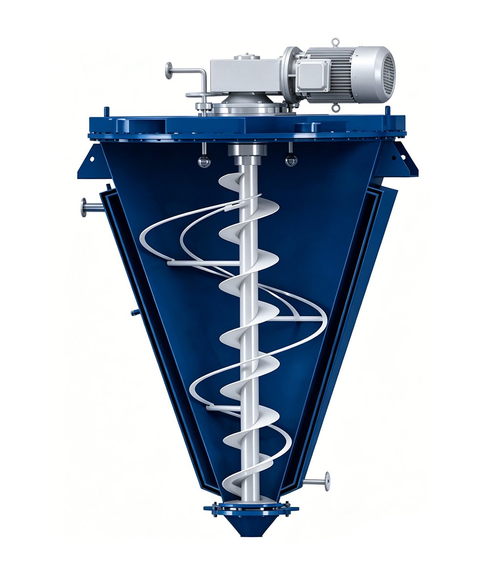 High-Performance Conical Screw Belt Mixer