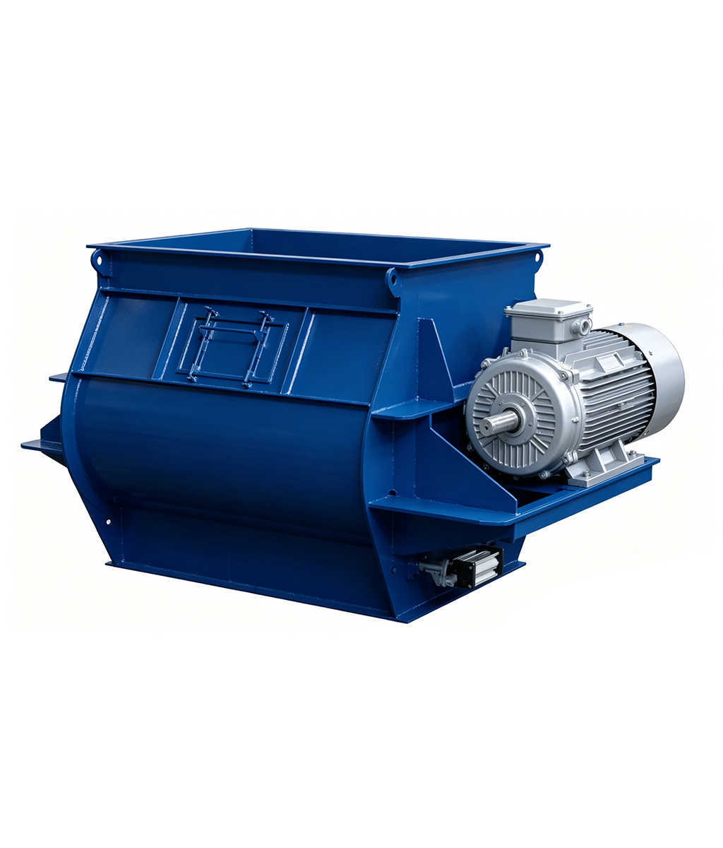 Industrial Double Shaft Paddle Mixer