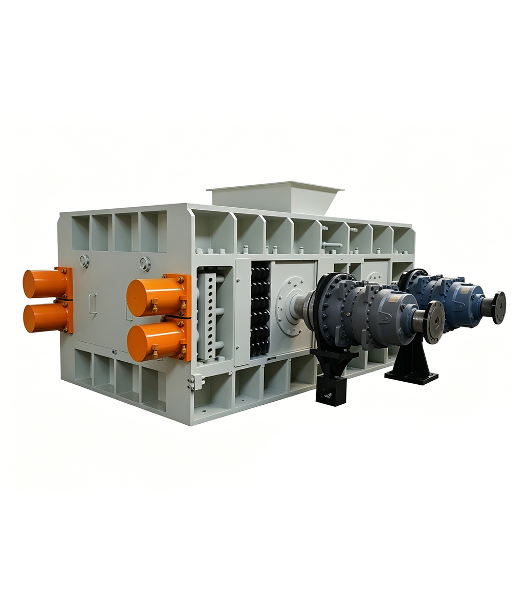 Pair (double) roller crusher